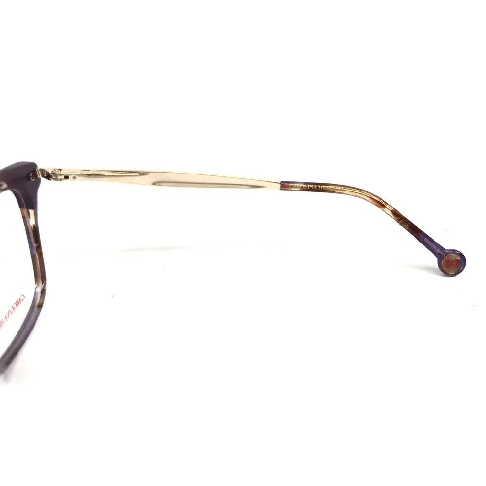 Carolina Herrera Eyeglasses Frames HER0309 L7W Brown Purple Cat Eye 53-17-140
